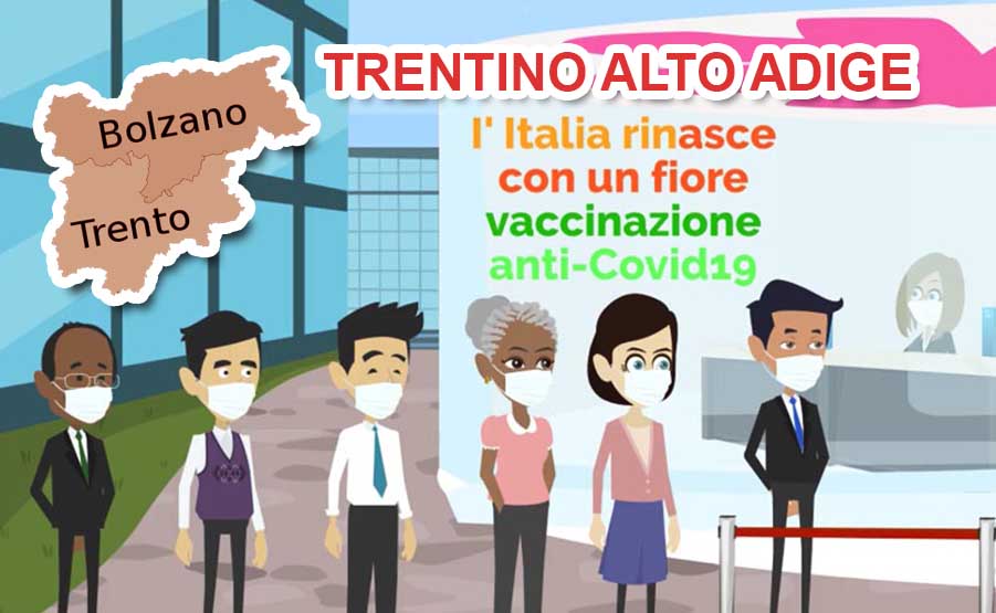 piano di vaccinazione covid 19 in trentino alto adige med4care