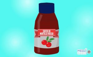 Succo di mirtillo rosso, piante medicinali