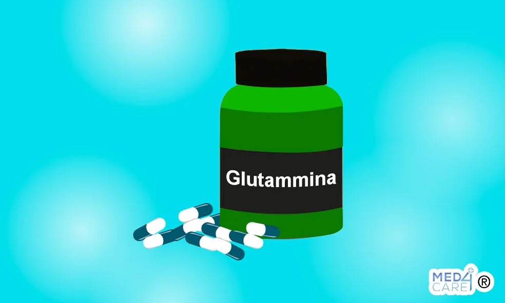 Glutammina flacone, glutammina, integratore, muscoli